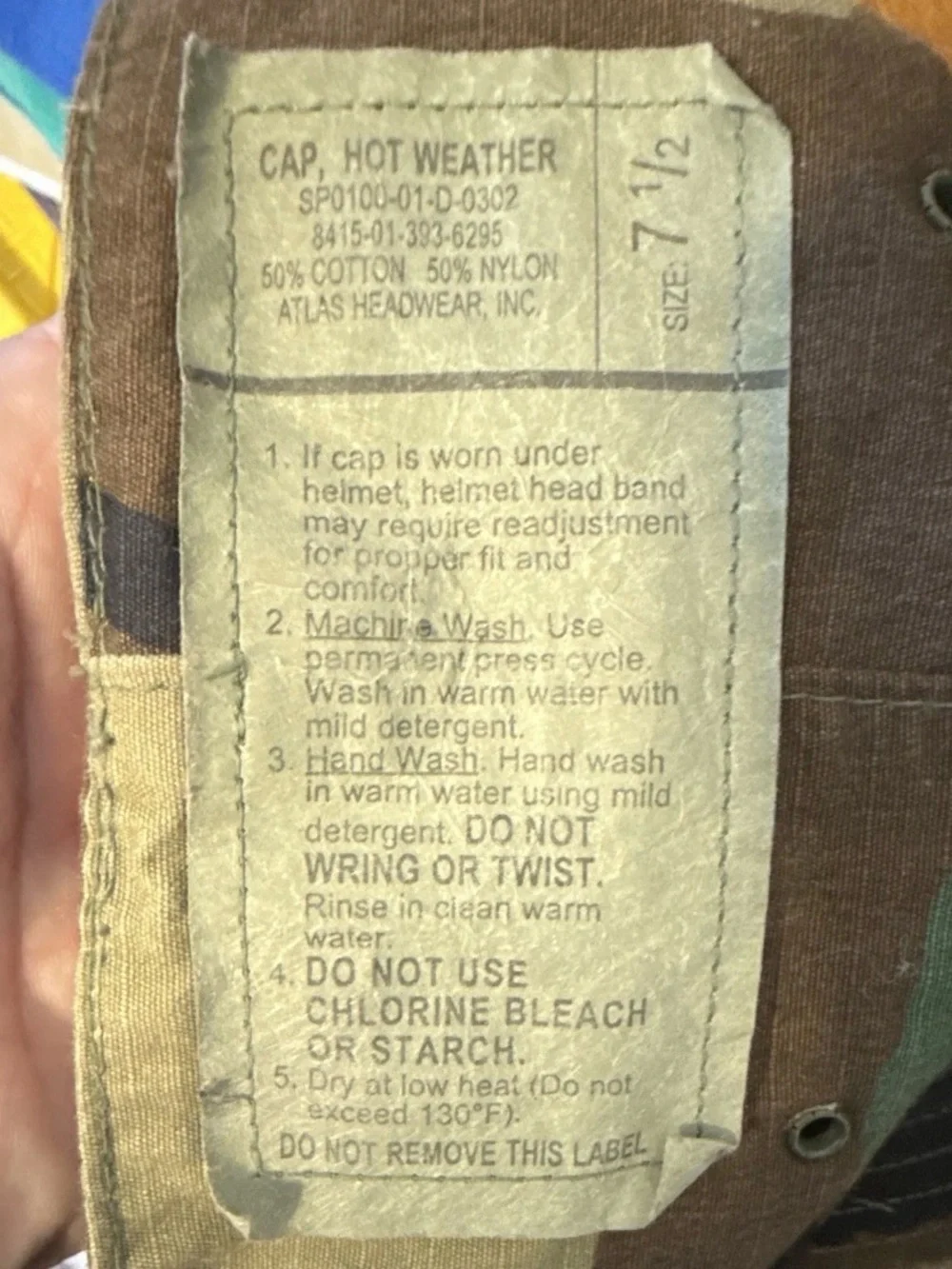 Source Unknown army style
